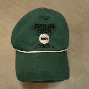 Dallas Open 1964 Remake Hat 19th Hole American Needle Green Strap Back